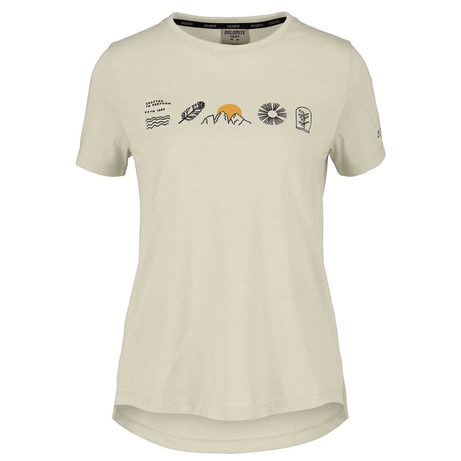 Dolomite T-Shirt Dolomite Pelmo Dri 2 Da Donna A Maniche Corte | Magliette