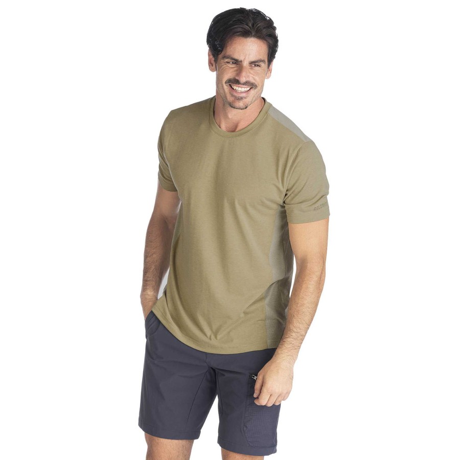 Dolomite T-Shirt Da Uomo A Maniche Corte Dolomite Latemar Dri | Magliette