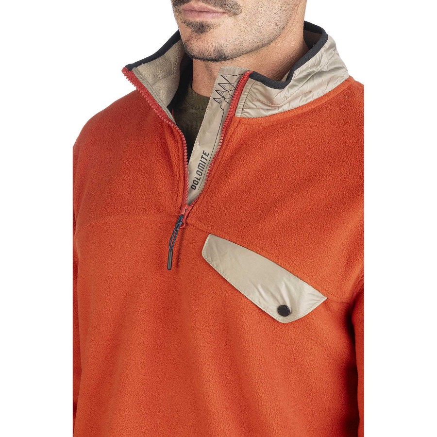 Dolomite Maglia Dolomite Latemar Fleece Half Zip Da Uomo | Felpe